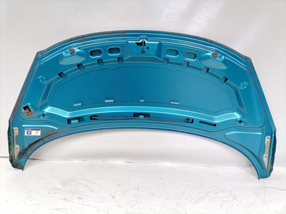 Peugeot 207 original Motorhaube KMU Blaumetallic Bj.2008